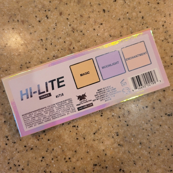 NWOT Fairies Lime Crime Hi-Lite Palette Highlighter - Picture 3 of 3